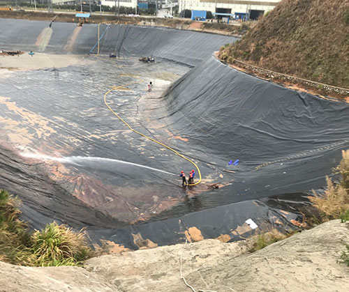 海州废水池清理